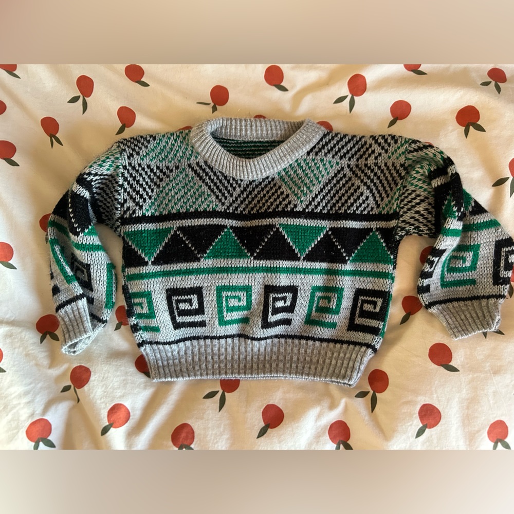 Pullover- Vintage knit for child - 2T